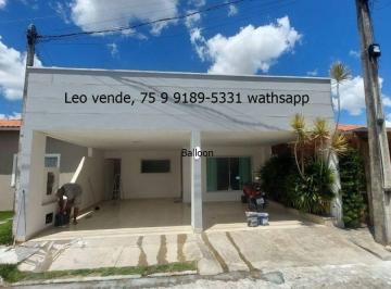 Casa de 3 quartos, Feira de Santana · Leo vende, casa bairro Sim, 3|4 com suíte, goumert