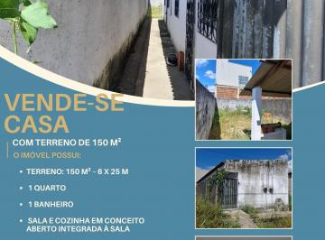 Casa de 1 quarto, Pacatuba · Casa + Terreno 150m² (6x25) à Venda em Moradas da Boa Vizinhança Pacatuba III