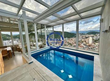Apartamento · 35m² · 4 Quartos · 3 Vagas · Cobertura duplex À Venda no marapé/santos-sp