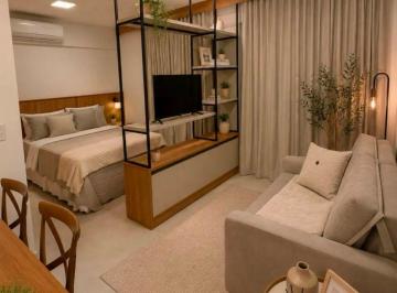 Apartamento de 1 quarto, Belém · Edifício Livello Garden: Studio mobiliado c/ 37m² e 1 vaga em Batista Campos/Belém-Pa