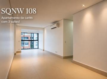 Apartamento de 3 quartos, Brasília · SQNW 108 -Apartamento de canto com 3 suítes, varanda integrada e ar-condicionado em todos os ambient