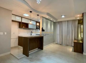 Foto 01 · Apartamento de 55m² no CONDOMÍNIO AMERICANA GARDENS, com suíte, sacada e lazer completo. Venha confe