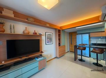Apartamento · 54m² · 1 Quarto · 1 Vaga · LOCAÇÃO  - SEVEN RESIDENCE | FRENTE MAR | 1 QUARTO | 46 M² - MOBILIADO