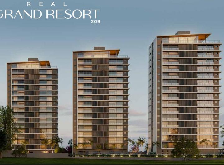 Imóvel novo vertical , Águas Claras · Lançamento Real Grand Resort quadra 209 Águas Claras 4 suites vazado