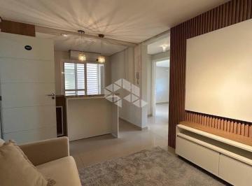 Apartamento · 59m² · 2 Quartos · 1 Vaga · APARTAMENTO 2 DORMITÓRIOS, TÉRREO, DE FRENTE COM VAGA
