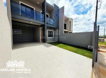 Casa · 134m² · 3 Quartos · 2 Vagas · Casa em Imigrantes, Carambeí