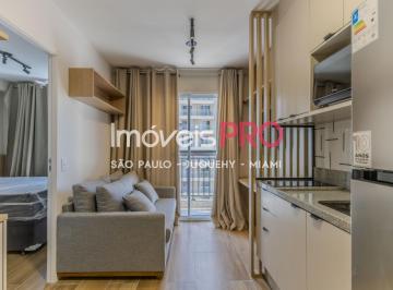 Apartamento · 26m² · 1 Quarto · Apartamento 1 dorm, mobiliado, 26m2 com varanda ao lado da Cidade Universitaria para locação