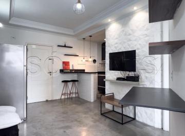 Apartamento · 38m² · 1 Quarto · 1 Vaga · Flat no Moema Studio co, 38m², 1 dormitório e 1 vaga de garagem, disponível para locação.