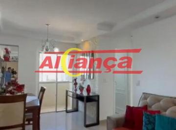 Apartamento · 57m² · 2 Quartos · 1 Vaga · Apartamento Mobiliado 57m², com 2 quartos, 1 vaga de garagem , sacada à Locação no Gopouva