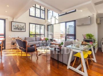 Apartamento · 170m² · 3 Quartos · 3 Vagas · Duplex á Venda no Itaim Bibi com 170m², 3 quartos sendo 3 suítes, 3 vagas.