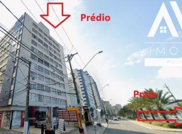 Apartamento · 50m² · 1 Quarto · 1 Vaga · Apartamento 1 dormitório com 50 M² em Praia Grande, Boqueirão, prédio frente ao mar ao lado do comér