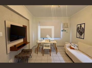Apartamento · 55m² · 1 Quarto · 1 Vaga · Apartamento para Aluguel - Tombo, 1 Quarto, 55 m² - Guarujá