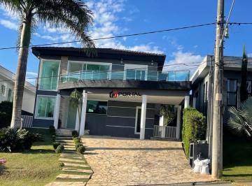 Casa · 422m² · 4 Quartos · 4 Vagas · Casa Mobiliada de Alto Padrão para Locação em Condomínio Fechado!