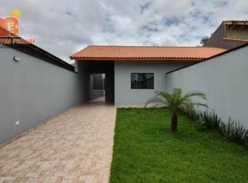 0818880e24039dff3b46799b894913e430add211 · Casa com 3 dormitórios à venda, 84 m² por R$ 385.000,00 - Cidade Nova Peruibe - Peruíbe/SP