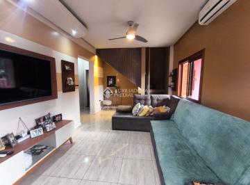 Casa · 56m² · 3 Quartos · 4 Vagas · Casa à Venda no Centro de Esteio com Piscina e Suíte Térrea?