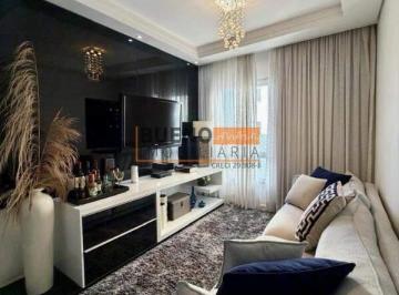 Apartamento · 70m² · 2 Quartos · 1 Vaga · Apartamento à venda completo em marcenaria, no Condomínio Side Clube, Bairro: Santa Catarina em Amer