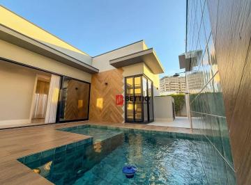 b689b25c914f2b37ad43c37ce91851df12862b19 · Casa térrea, arquitetura moderna com 3 suítes, piscina e 4 vagas no cond. Duas Marias Indaiatuba-SP