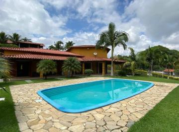 Rural · 400m² · 5 Quartos · 6 Vagas · Chácara com 5 dormitórios para alugar, 1800 m² por R$ 7.307,60/mês - Parque Agrinco - Guararema/SP