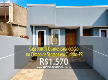 8c1e3255e3d3be8c930fbc813a1d72a5ba3ca58b · Casa com 02 Quartos no Campo de Santana em Curitiba-PR  - Locação por R$1.570,00