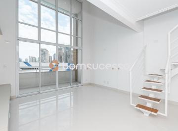 Apartamento · 75m² · 1 Quarto · 2 Vagas · Edifício Pozelli Loft Plus - Apartamento duplex com 1 dormitório para alugar, 75 m² por R$ 6.000/mês