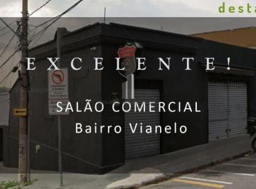 Comercial · 150m² · 2 Quartos · SALÃO COMERCIAL PARA LOCAÇÃO NO BAIRRO VIANELO EM JUNDIAI