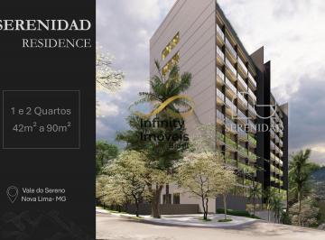 Apartamento · 87m² · 2 Quartos · 2 Vagas · Serenidad Residence - Apartamento à venda no bairro Vale do Sereno - Nova Lima/MG