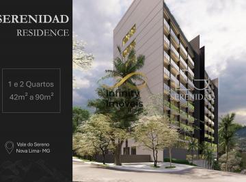 Apartamento · 87m² · 2 Quartos · 2 Vagas · Serenidad Residence - Apartamento à venda no bairro Vale do Sereno - Nova Lima/MG