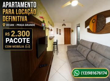 Apartamento de 1 quarto, Praia Grande · apartamento para locação praia grande ocian 0 1 dormitorio