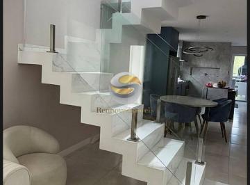 Casa · 125m² · 3 Quartos · 2 Vagas · Casa em Condomínio à venda com 3 dormitórios, sendo 1 suíte, ofurô, quintal