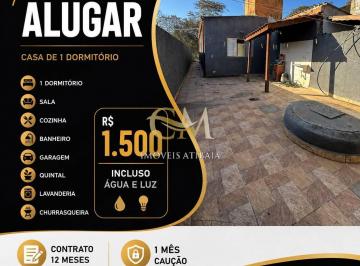 Casa · 100m² · 1 Quarto · Casa para locação em Atibaia por R$1.500,00 por mês