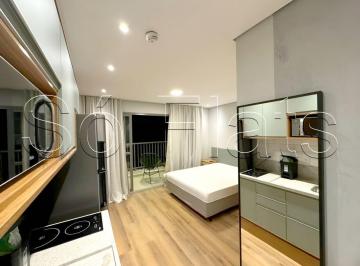 Apartamento · 30m² · 1 Quarto · Studio para alugar em Brooklin Novo de 30.00m² com 1 Quarto e 1 Suite