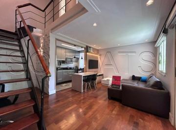 Apartamento · 63m² · 2 Quartos · 1 Vaga · Flat para venda em Moema de 63.00m² com 2 Quartos e 1 Garagem