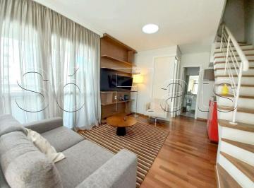 Apartamento · 130m² · 3 Quartos · 2 Vagas · Flat para venda em Vila Olímpia de 130.00m² com 3 Quartos, 3 Suites e 2 Garagens