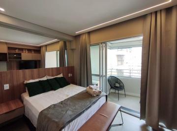 Apartamento de 1 quarto, São Paulo · Andar alto, iluminado e totalmente mobiliado com móveis de alta qualidade.