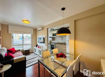 Apartamento · 52m² · 2 Quartos · 1 Vaga · Apartamento 100% Mobiliado à Venda no Bairro Partenon – 2 Dormitórios, 1 Suíte,