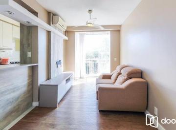 Apartamento · 56m² · 2 Quartos · 1 Vaga · Apartamento semimobiliado com lazer completo no Alto Petrópolis