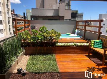 Apartamento · 144m² · 2 Quartos · 2 Vagas · Cobertura de 2 dormitórios com suíte e 2 vagas no bairro Petrópolis