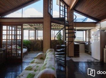 Apartamento · 93m² · 2 Quartos · 1 Vaga · Cobertura 2 Quartos com Terraço, Lareira e Vaga no Centro Histórico - 93m² - Cen