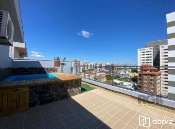 Apartamento · 227m² · 3 Quartos · 2 Vagas · Cobertura Duplex para Venda - 269,97², 3 dorm, 1 suite, 2 vagas - Menino Deus