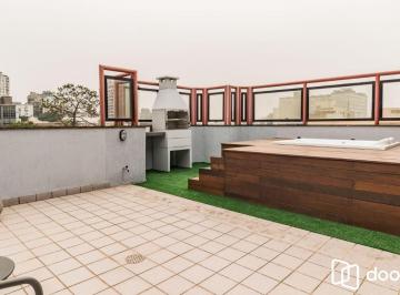 Apartamento · 83m² · 1 Quarto · 1 Vaga · Cobertura 1 dormitório 1 vaga E TERRAÇO - Moinhos de Vento