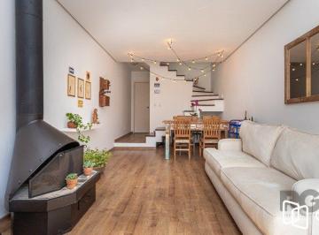 Casa · 110m² · 3 Quartos · 1 Vaga · Casa em condomínio de 109m² - 3 dormitórios, 1 suíte e 1 vaga no bairro Teresópo
