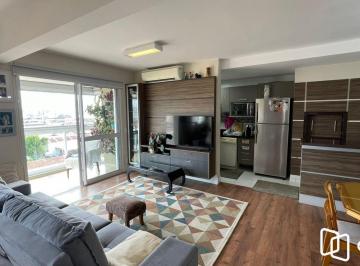 Apartamento · 83m² · 3 Quartos · 1 Vaga · Apartamento com vista para o Guaíba e sacada ampla no Rossi Fiateci