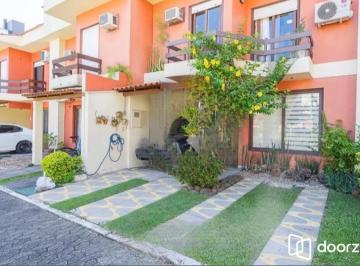 Casa · 175m² · 3 Quartos · 2 Vagas · Linda casa com 3 dormitórios, sendo 1 Suíte, Sala Ampla no Condomínio de Ótima L