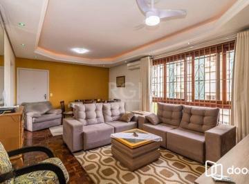 Apartamento · 100m² · 3 Quartos · 1 Vaga · Apartamento 100m² no bairro Farroupilha - semi mobiliado, 3 dormitórios, 1 suíte