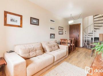 Apartamento · 97m² · 2 Quartos · 1 Vaga · Cobertura duplex 96m² no bairro Menino Deus!