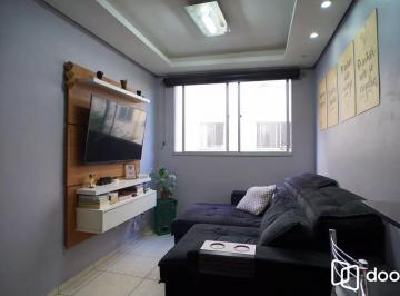 Apartamento · 47m² · 2 Quartos · 1 Vaga · Apartamento com 02 dormitórios com 01 vaga de garagem