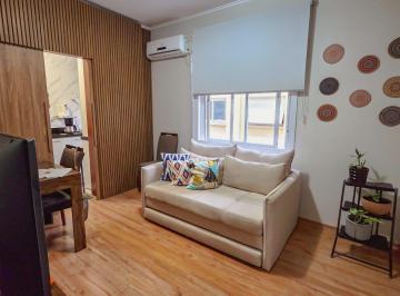 Sala de estar · APTO TOTALMENTE REFORMADO DE 01 DORM NO CENTRO DE POA PRÓXIMO A SANTA CASA MISER