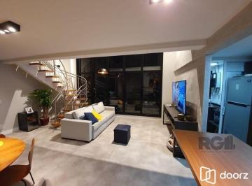 Apartamento · 74m² · 1 Quarto · 2 Vagas · Excelente apartamento Duplex de 74m² com 01 suíte e 2 vagas.