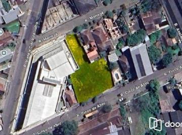 Terreno · 1277m² · 4 terrenos planos rua 5 de Abril e rua Maringá Total: 1.277,03 m² B. Rio Branco