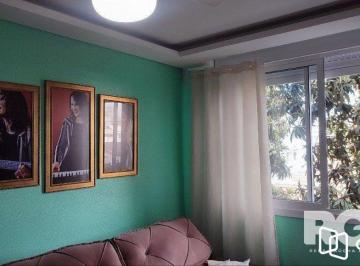 Apartamento · 48m² · 2 Quartos · 1 Vaga · Porteira FECHADA, móveis sob medida 2 dorm com vaga- Zeferino Dias, Sarandi